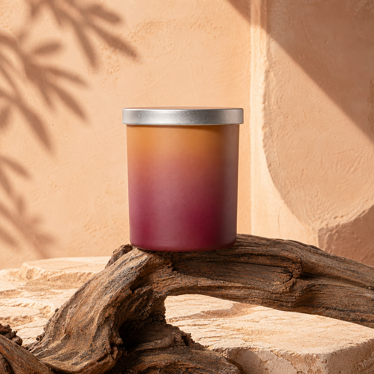Color Study Candle by Mioriva in a quiet home setting